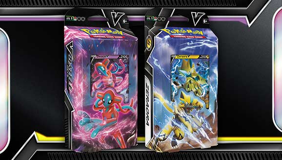 Pokemon TCG: Zeraora V vs Deoxys V Battle Deck Bundle – Inked Gaming