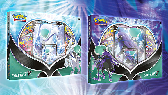 Pokemon TCG: Ice Rider Calyrex V Box : : Brinquedos e