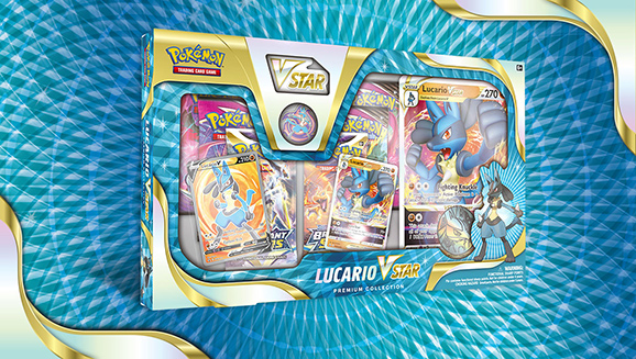 Pokémon TCG: Lucario VSTAR Premium Collection | Pokemon.com