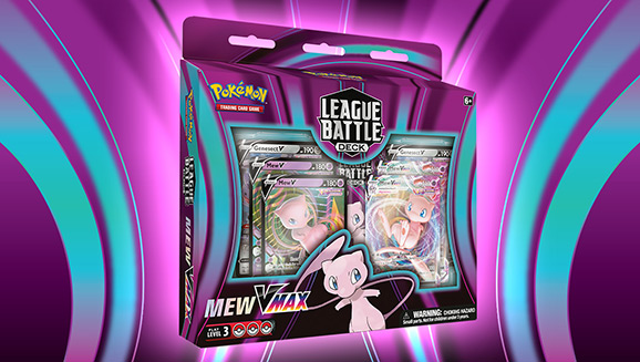 Pokemon Mew VMAX League Battle Deck - Level Up Store EU