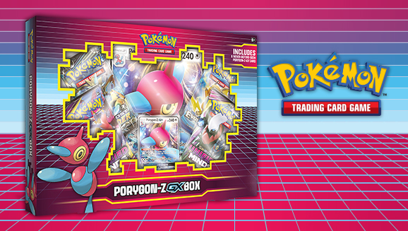 Pokémon TCG Porygon Z GX Box Collection 4 Booster Packs Promo Card New Sealed 