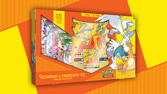 Pokémon TCG: Reshiram & Charizard-GX Premium Collection