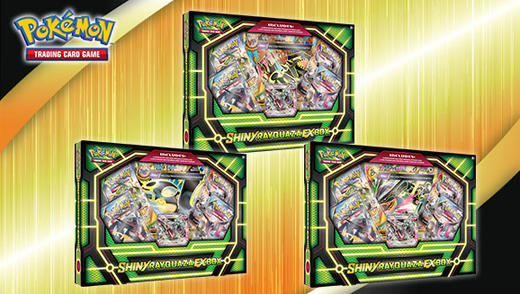 Pokémon TCG: Shiny Rayquaza-EX Box