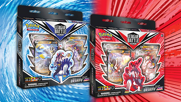 Pokémon TCG Single Strike Urshifu VMAX and Rapid Strike Urshifu VMAX League Battle Decks