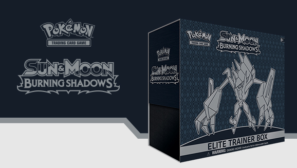 Pokemon Sun and Moon Burning Shadows Elite Trainer Box 