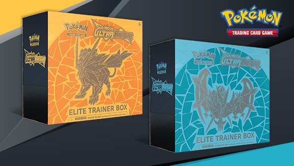 ETB Dawn Wings Necrozma New! Pokemon Ultra Prism Elite Trainer Box 