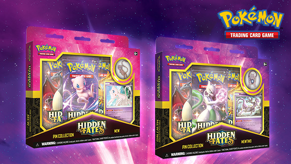 Pokémon TCG: Hidden Fates Pin Collection (Mew)