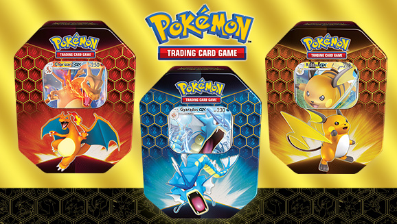 Pokémon Trading Card Hidden Fates Tin Assortment