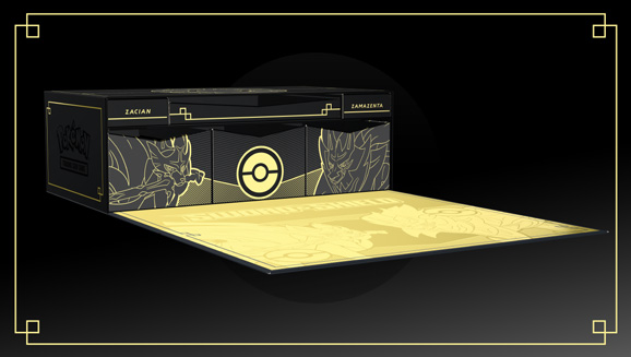Pokemon Zacian Und Zamazenta Ultra Premium Kollektion Box Set