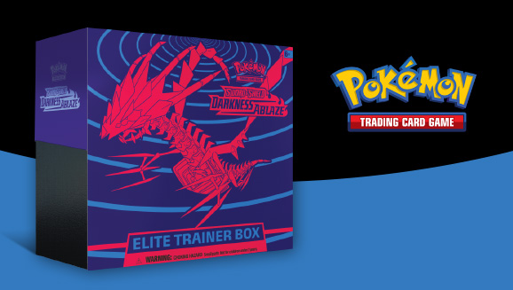 Pokemon TCG Sword & Shield 3 Darkness Ablaze Elite Trainer Box for sale online 