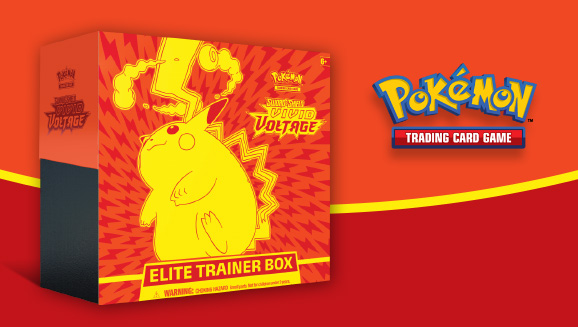 Pokemon TCG Sword & Shield Vivid Voltage Elite Trainer Box. 