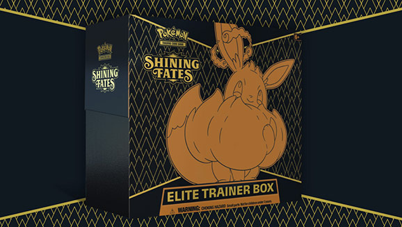 Factory Sealed Pokemon Shining Fates Elite Trainer Box ETB TCG 