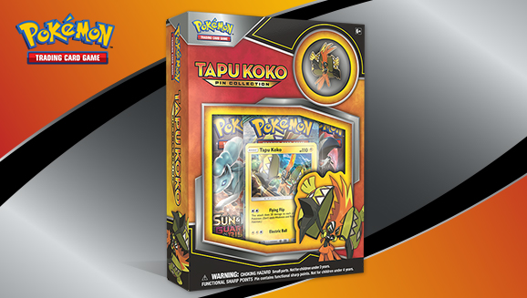 Pokemon Tapu Koko Collection Box PIN 