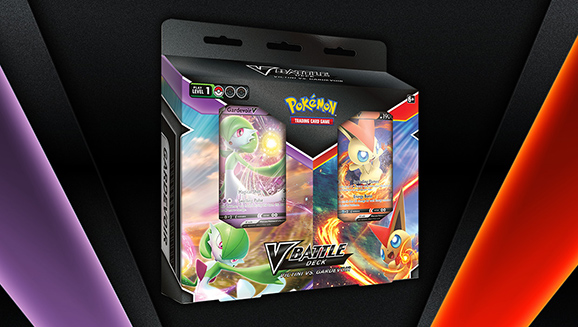  Pokémon TCG: V Battle Deck - Victini V or Gardevoir V : Toys &  Games