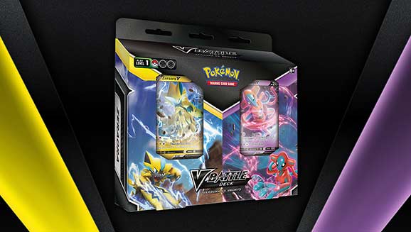 V Battle Deck: Deoxys or Zeraora – Psycho Turtle Collectibles