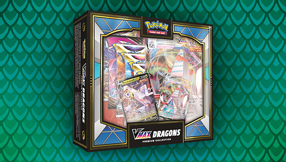 Pokemon Trading Card Game: VMAX Double Dragons Premium Collection