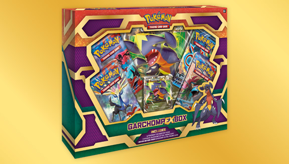 Pokemon TCG Garchomp EX Box Collection Dragons Exalted Pack Box Wear/Damage 