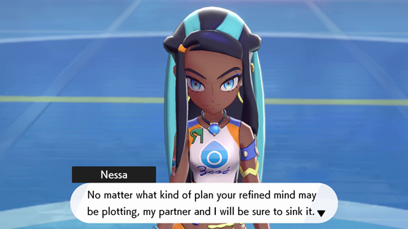 We Battle Nessa and Her Dynamax Pokémon in the Pokémon Sword and ...