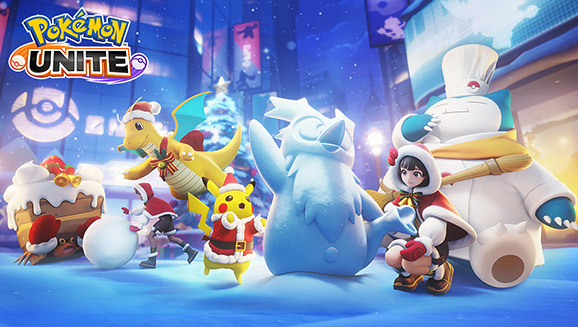 Pokemon Unite Holiday Festivities Introduce Tsareena And Dragonite Pokemon Com