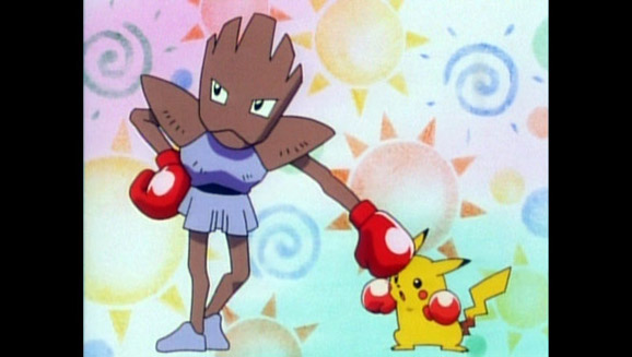 O Pokémon Lutador  Assistir à TV Pokémon