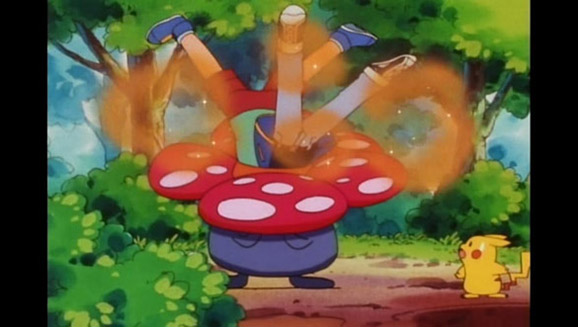 Entrenadores Pokemons - #45 Vileplume es un Pokémon de tipo planta/veneno  introducido en la primera generación. Es una de las dos evoluciones  posibles de Gloom. Vileplume posee los pétalos de flor más