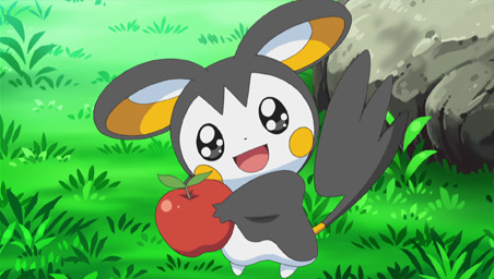 Close up of Emolga in Detective Pikachu pokemon