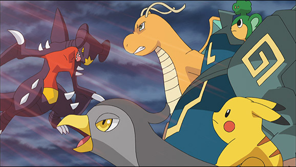 A Equipe de Ash em Unova