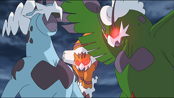 Unova - Lendarios Pokemons