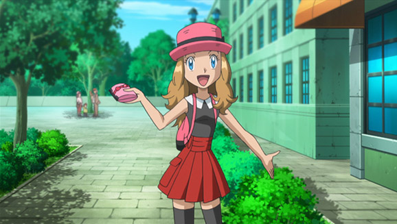 pokemon serena meets ash