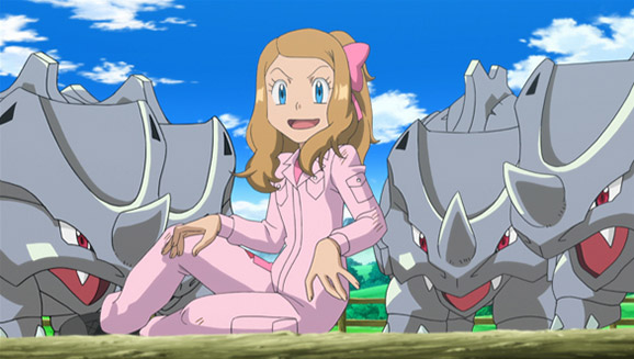 pokemon serena meets ash