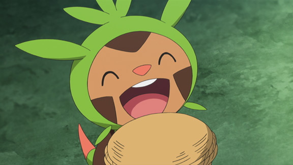 pokemon chespin mega evolution