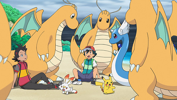 Jornadas Pokémon - Novo Título de Episódio com Batalha dos Dragonite