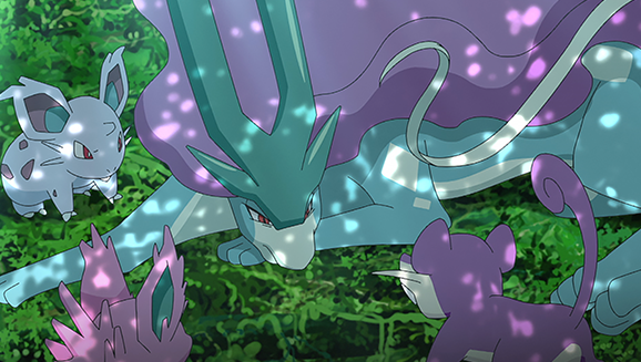 Pokémon: Jornadas de Mestre - Ash e Goh encontram Suicune