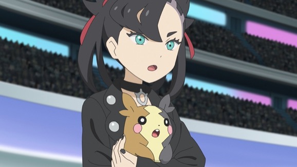 ◓ Anime Pokémon Journeys (Pokémon Jornadas Supremas) • Episódio 99: Marnie  de Spikemuth!