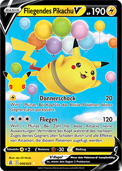 Fliegendes Pikachu-V