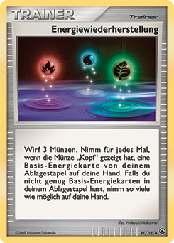 Energiewiederherstellung