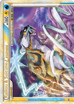 Raikou- & Suicune-LEGENDE (oben)