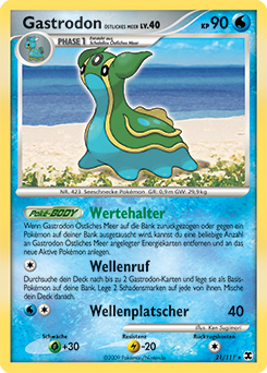 Gastrodon Östliches Meer