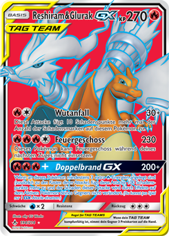 Reshiram & Glurak-GX