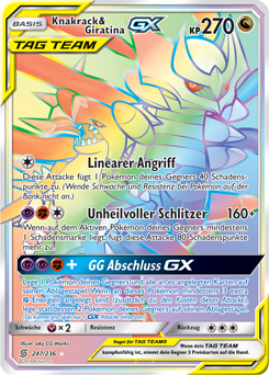 Knakrack & Giratina-GX