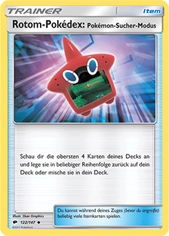 Rotom-Pokédex: Pokémon-Sucher-Modus