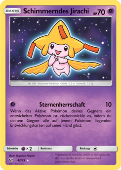 Schimmerndes Jirachi