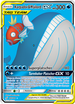 Karpador & Wailord-GX