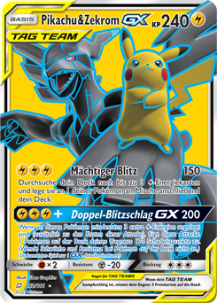 Pikachu & Zekrom-GX