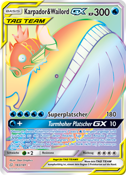 Karpador & Wailord-GX