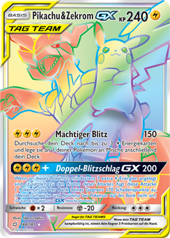 Pikachu & Zekrom-GX