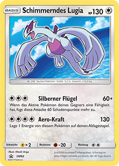 Schimmerndes Lugia