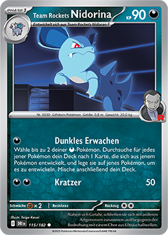 Team Rockets Nidorina