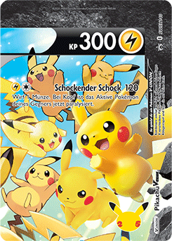 Pikachu V-UNION Oben rechts