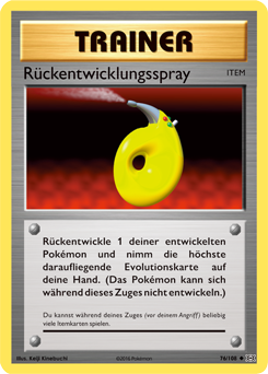 Rückentwicklungsspray